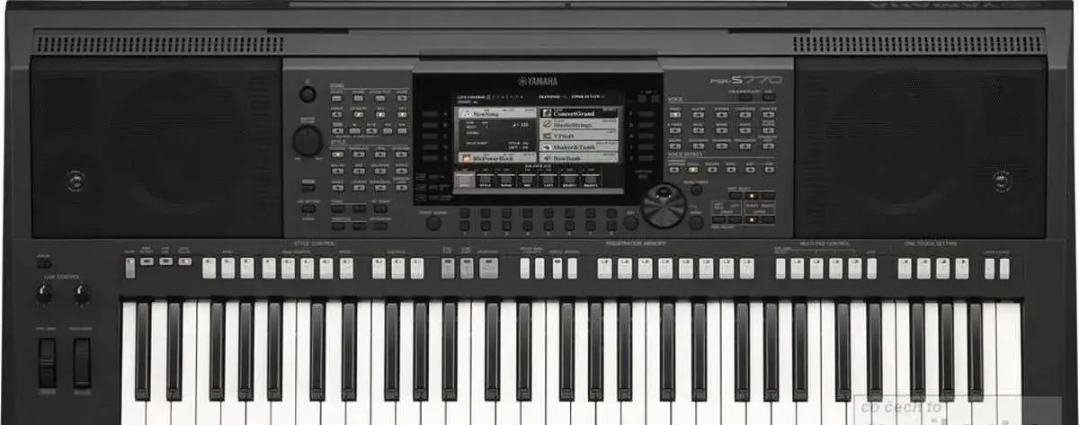 Klávesy YAMAHA PSR-S770//PENÁL