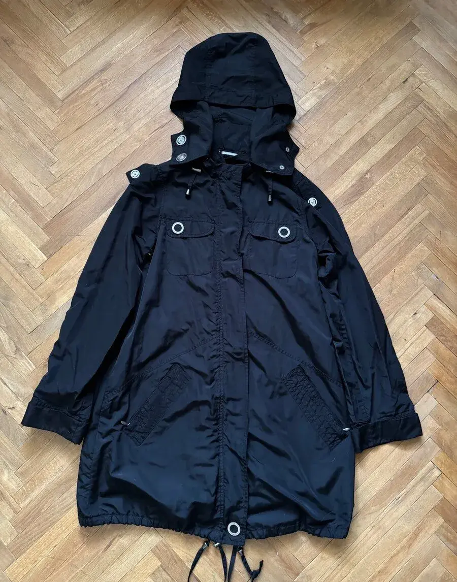 Pepe Jeans dámská černá delší bunda, vel. XS