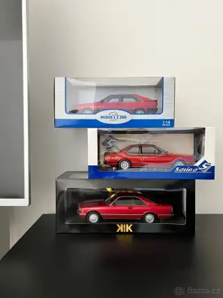 Mercedes Benz C126 1/18, BMW E24 1/18, Audi Coupe GT 1/18