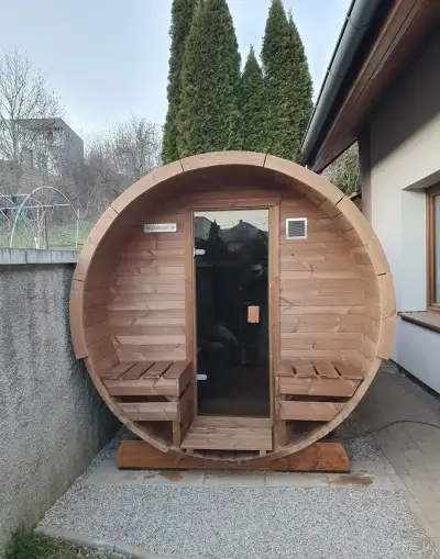 Fínska sudová sauna