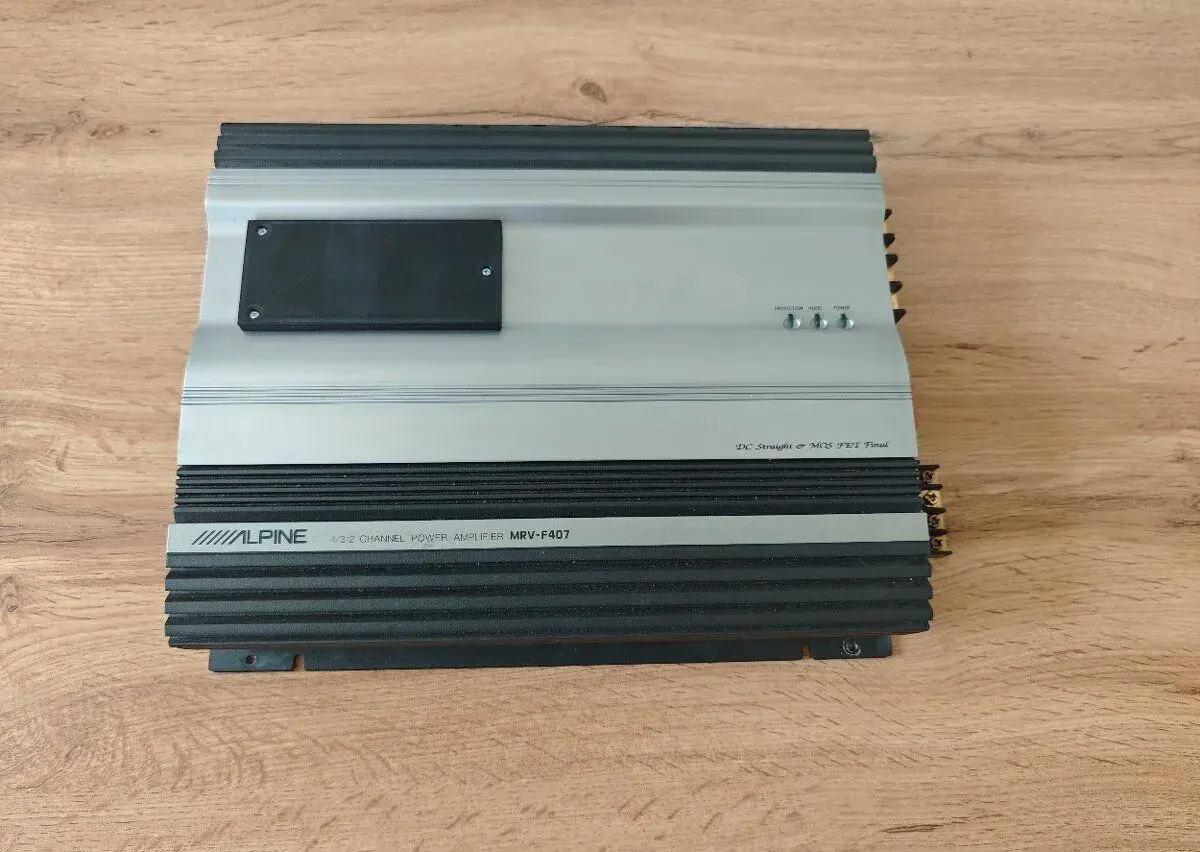 Zesilovač do auta Alpine MRV F407 - 2