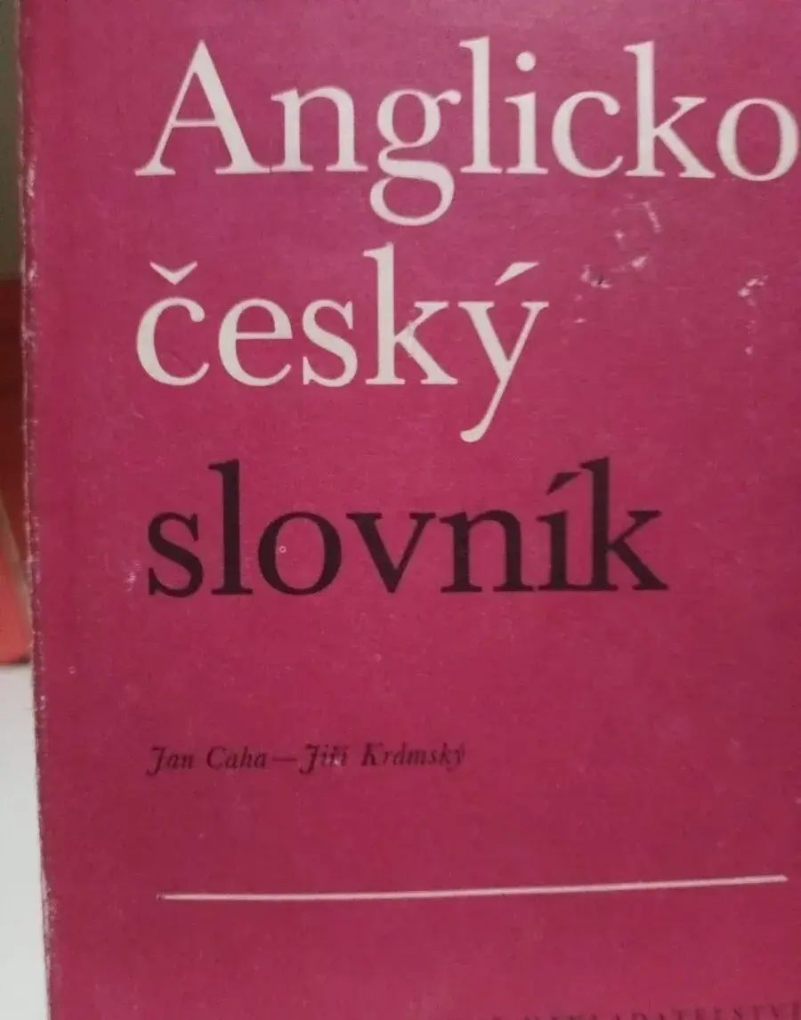 Anglicko-Český slovník