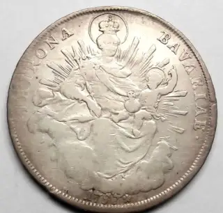 Stará mince Bavorsko r. 1757