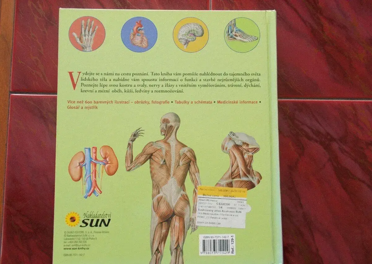 Ilustrovaný atlas Anatomie