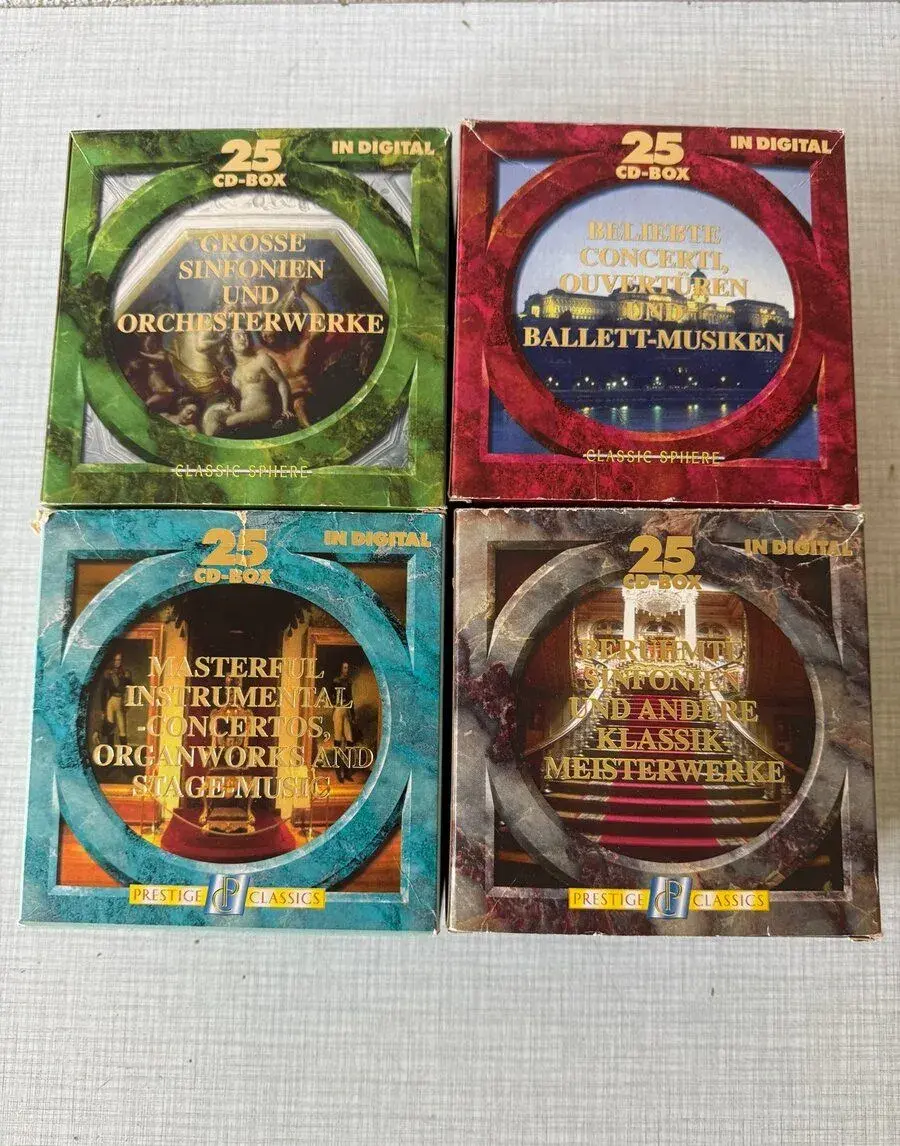 Sbírku vážné hudby na CD