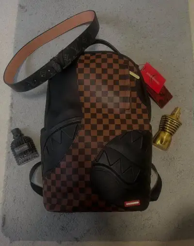 Sprayground Jetstream Brown Multicolour batoh