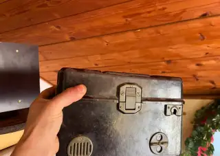 Polní telefon – nepoužitý, kompletní (NOS)