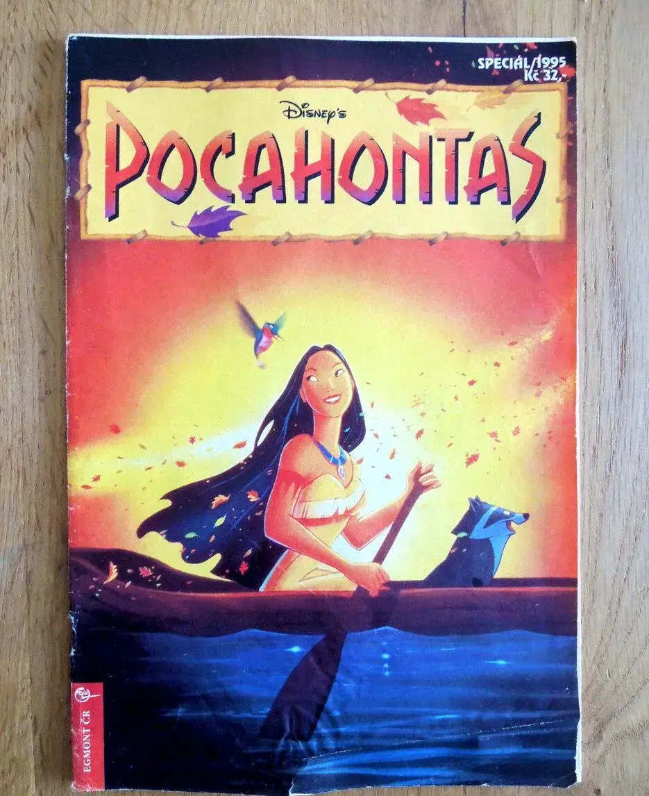 Pocahontas komiks Egmont 1995 komiksy Disney