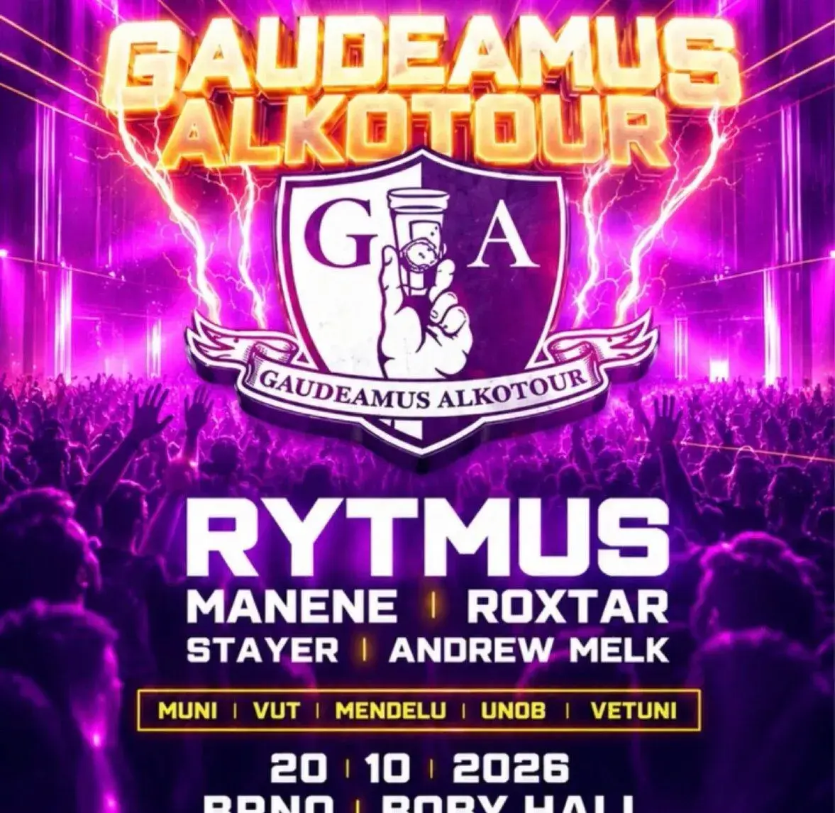 Gaudeamus AlkoholTour Brno 20.10.