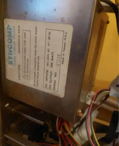 Retro PC zdroj Syncomp 200W AT