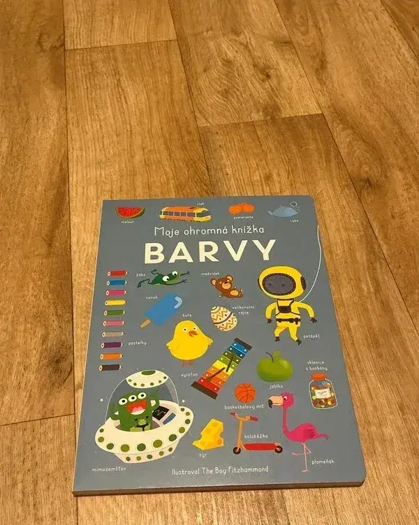 Dětská kniha BARVY