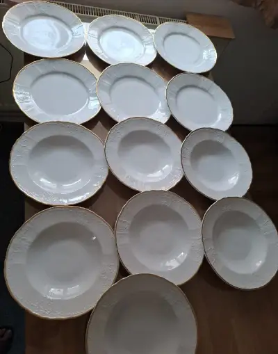 Porcelánové talíře Bernadotte -Thun 1794