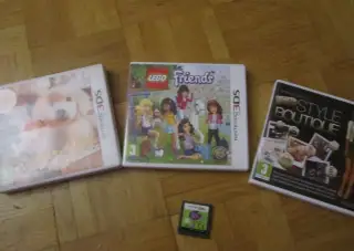 Hry na Nintendo 3DS original cena za zbylé dvě