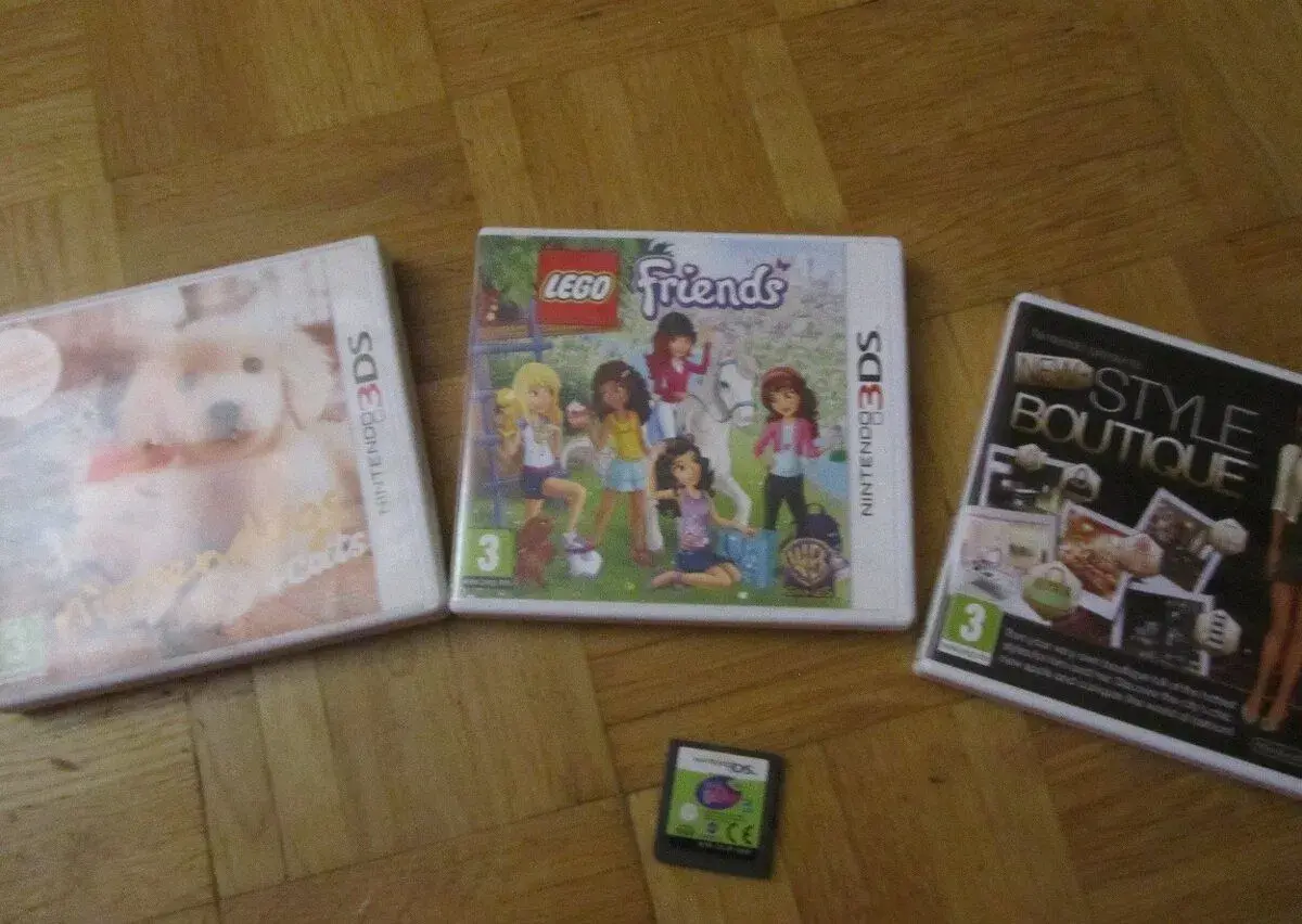 Hry na Nintendo 3DS original cena za zbylé dvě