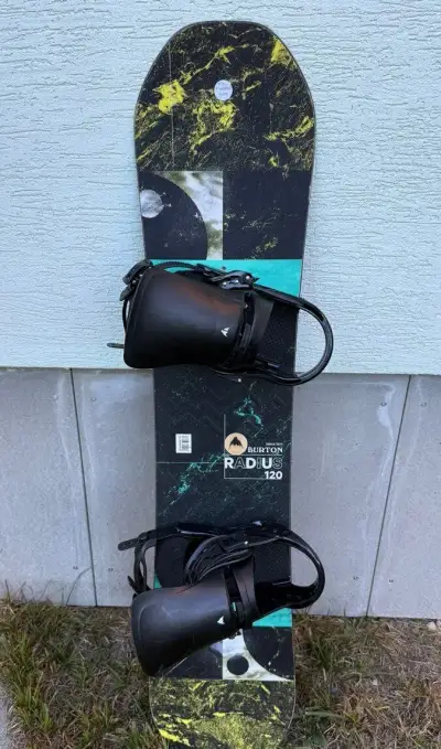 Dětský Snowboard Burton 120cm s vázáním Burton