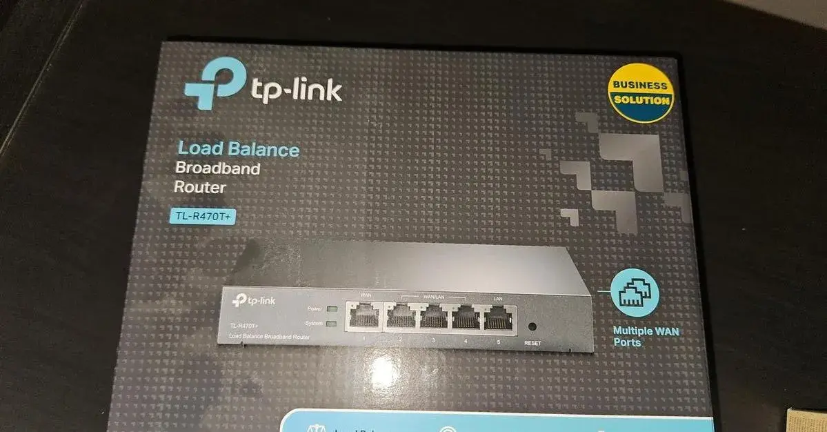 TP-Link TL-R470T+ Load Balance Router