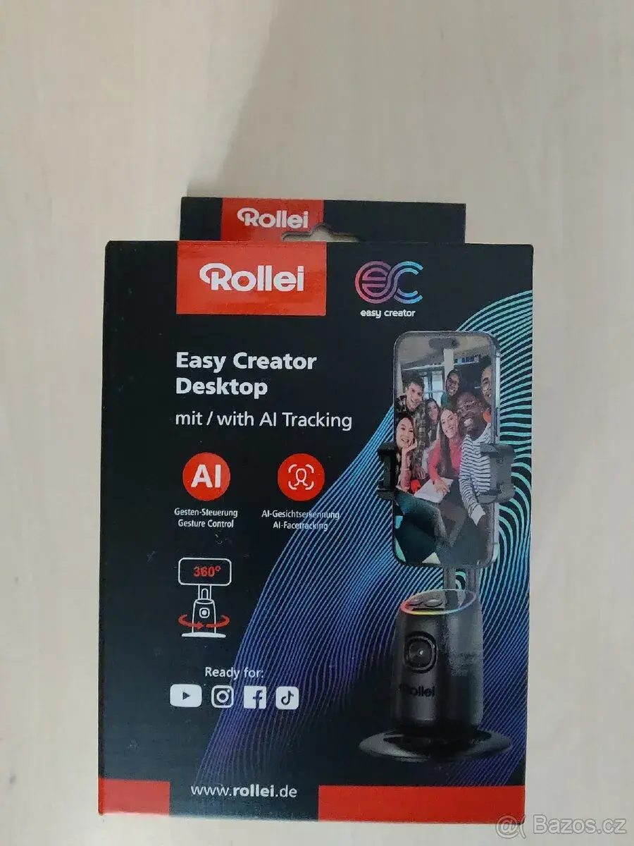 Rollei Easy Creator Desktop AI-Tracking