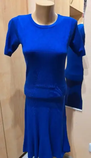 Modré šaty Orsay