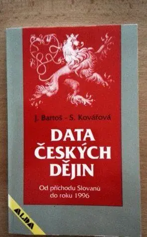 Data českých dějin od příchodu Slovanů do roku 1996