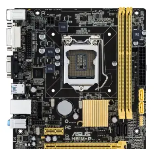 ASUS H81M-P mini ATX socket 1150 + CPU + 16 GB RAM + W11Pro
