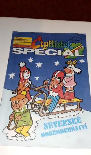 Čtyřlístek speciál- severské dobrodružství6/93 za 110kč