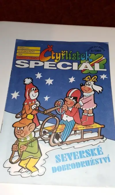 Čtyřlístek speciál- severské dobrodružství6/93 za 110kč