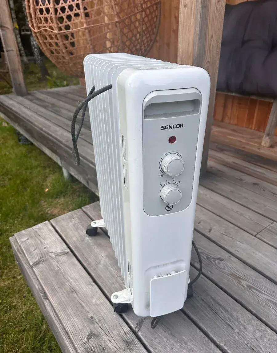 Elektrický olejový radiátor Sencor
