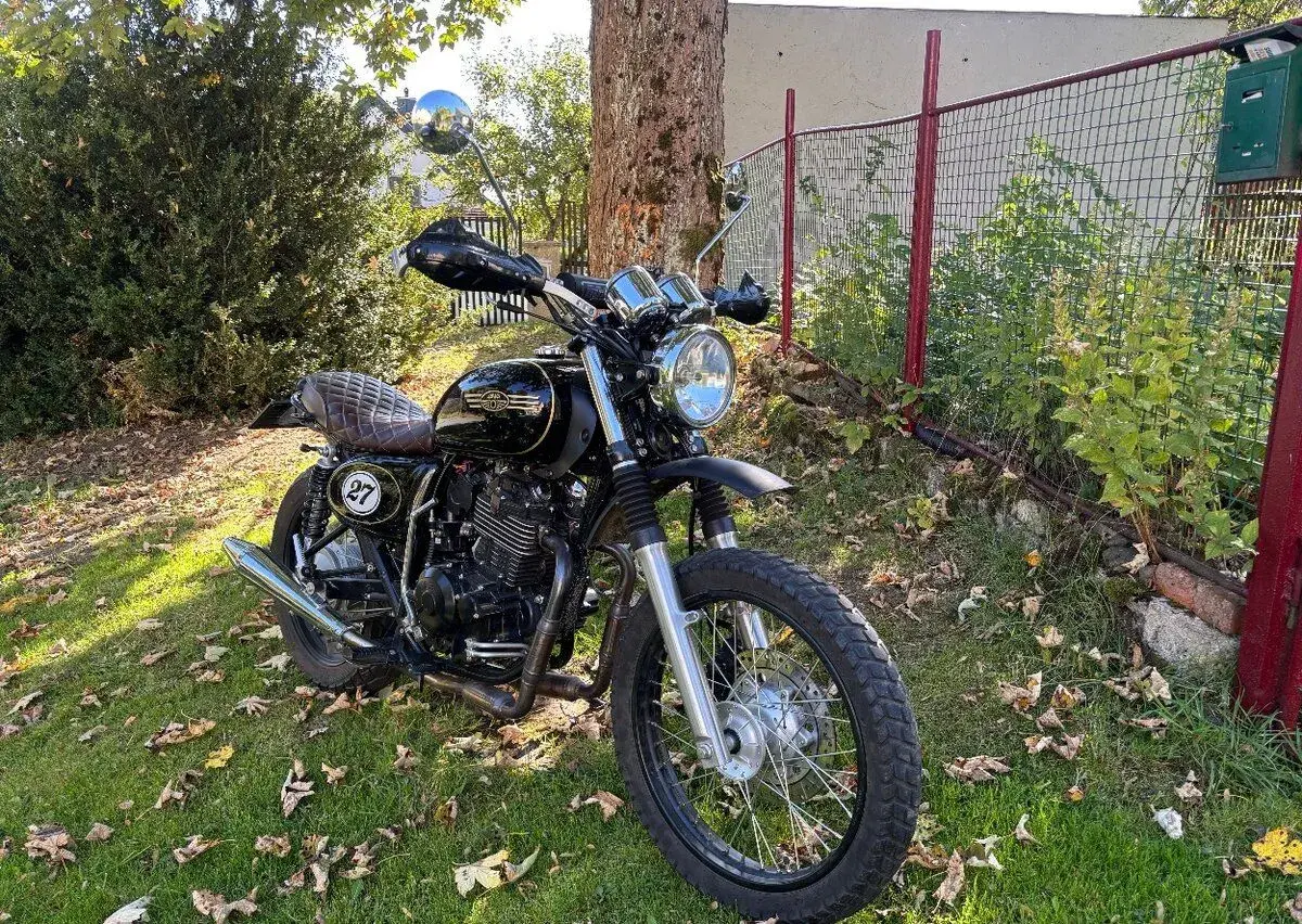 Jawa 350 OHC Scrambler pouze 4500 Km A2
