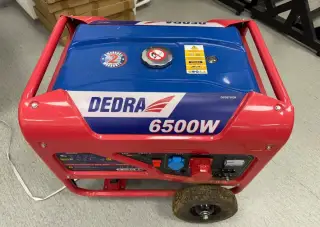Elektrocentrála DEDRA 6500W AVR 230V/400V na benzín Natural