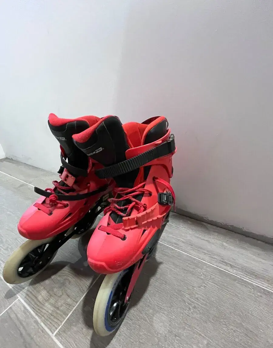Powerslide Vi SUV – terénní inline brusle – vel. 46 + náhrad