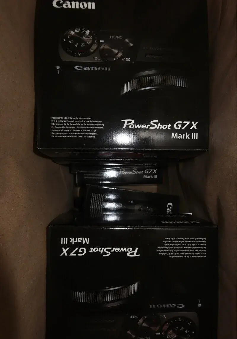 Nový Canon g7x mark 3