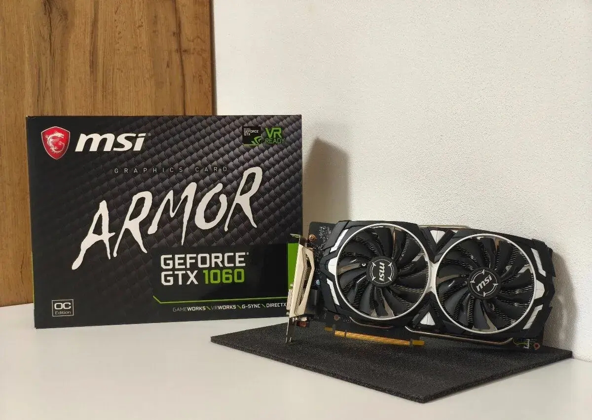 MSI GTX 1060 ARMOR 6GB OC
