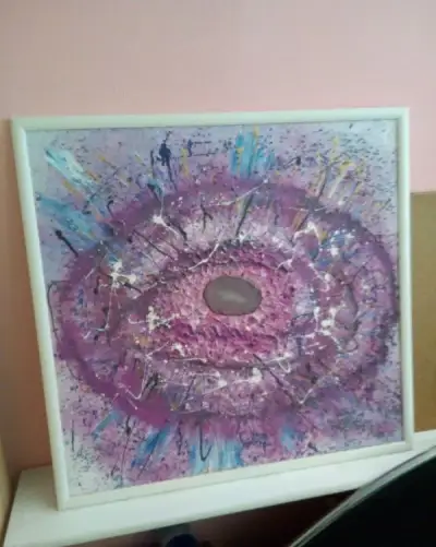Originál Plastický obraz autor Daniela Tománková 2010