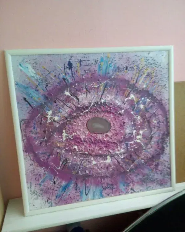 Originál Plastický obraz autor Daniela Tománková 2010