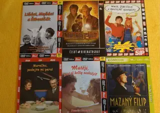 Na výběr z 800 DVD české i zahraniční filmy, pohádky NOVÉ 7
