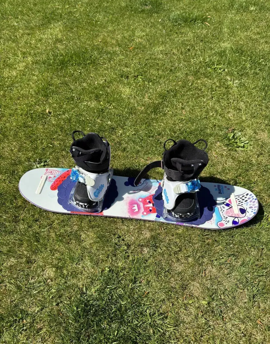 Burton dětský snowboard + vázání Grom + boty Mini-Grom