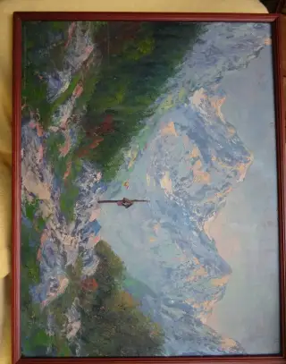 Trunke Josef,Tatry,olej obraz,známý malíř Tater ,60.léta