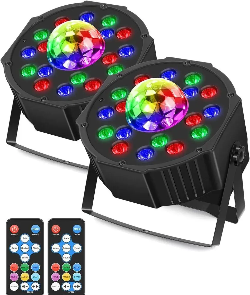 MOSFiATA 2 v 1 RGB LED reflektor a disko koule