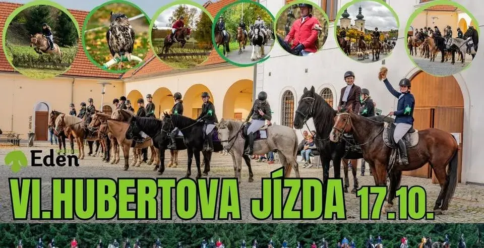Hubertova jízda Bystřice nad Pernštejnem 17.10.2026