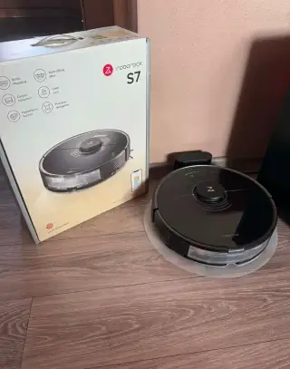 Roborock S7 Černý vysávání + vibrační mopování