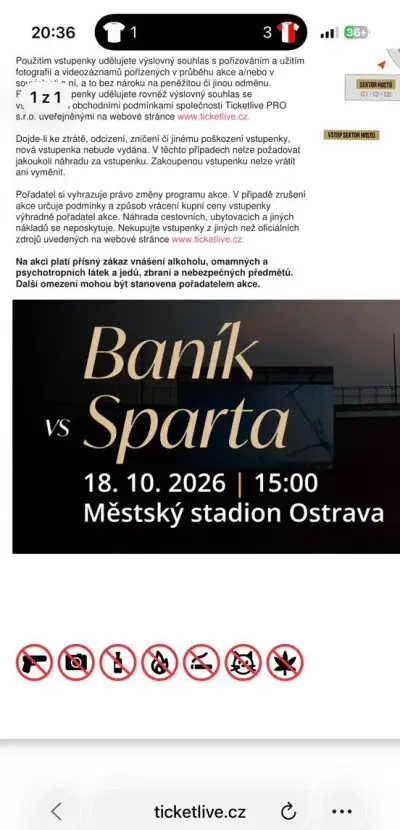 Banik Sparta 18.10.26