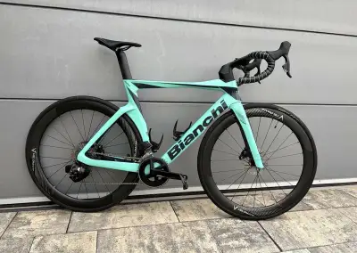 Bianchi Oltre Comp – Celeste – SRAM Rival AXS – vel. 55