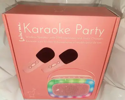 Karaoke párty set se dvěma mikrofony