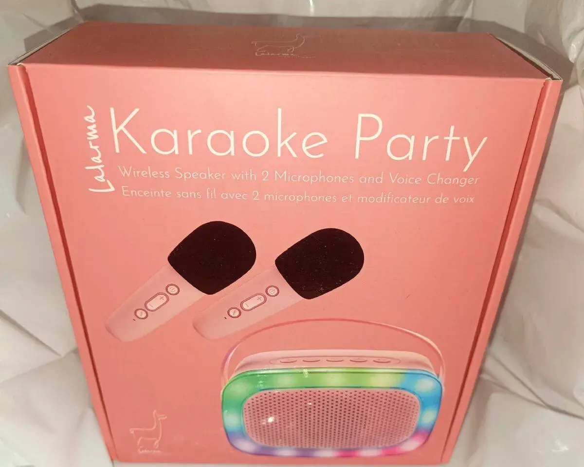 Karaoke párty set se dvěma mikrofony