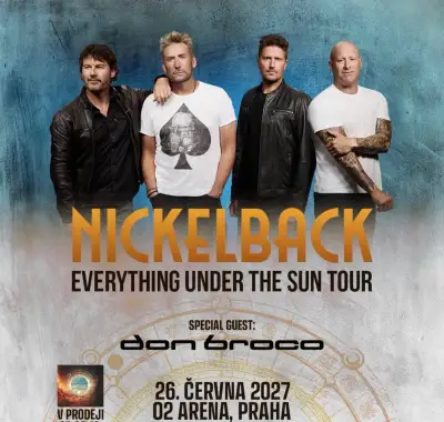 NICKELBACK, VIP KLUBOVÉ PATRO, 26.6.2027 O2 ARENA