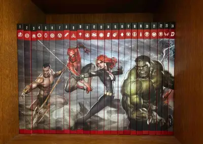 MARVEL – sbírka 57 komiksů – STAV