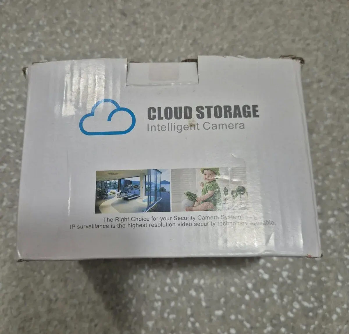 IP bezpečnostní kamera s cloudovým úložištěm – nová, nepouži