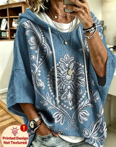 Halenka s kapucí vel. 3XL (48/50)