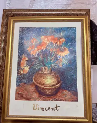Obraz Váza s květinami Vincent van Gogh