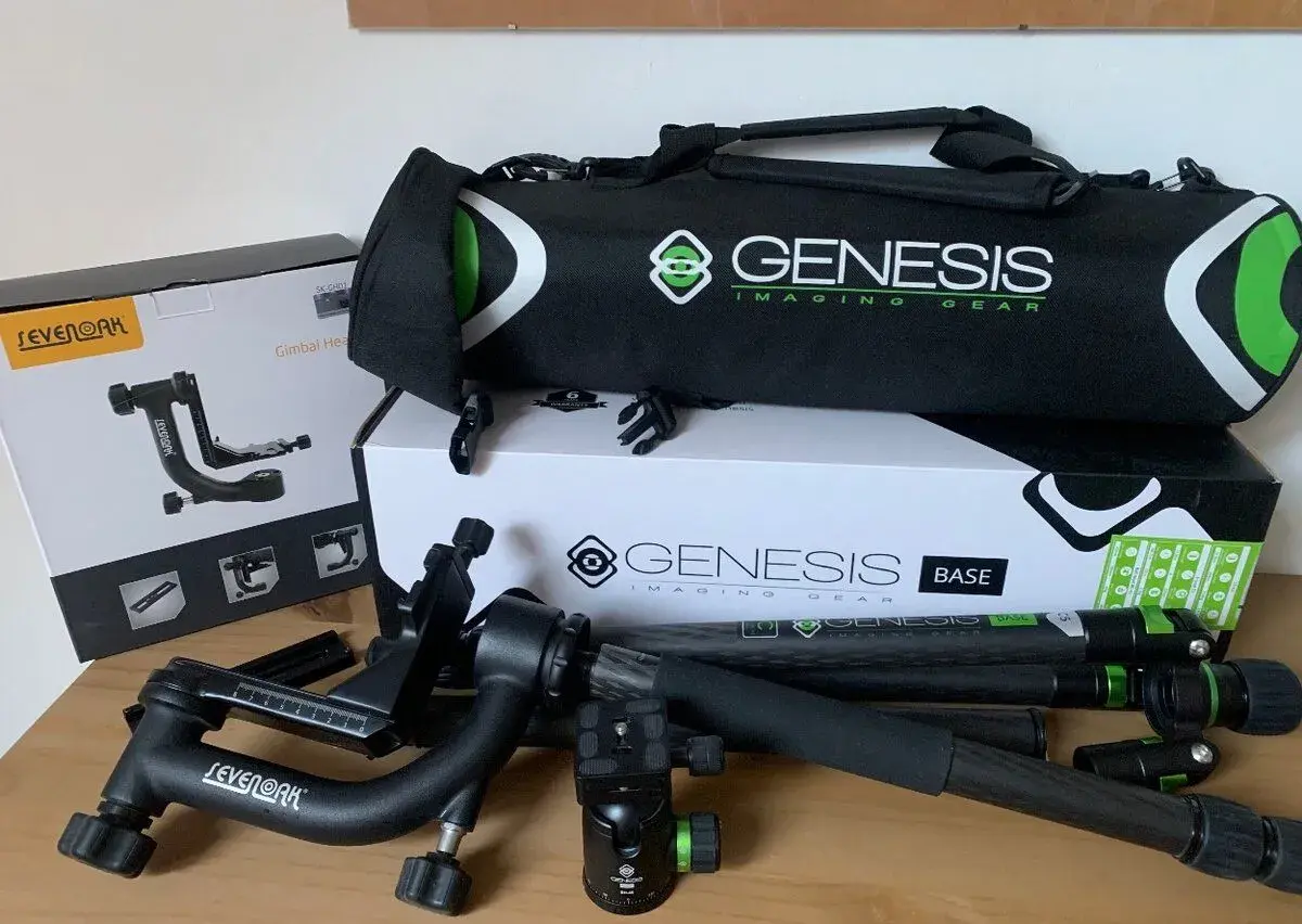 Stativ Genesis Base C5 + BH 40 + Gimbal